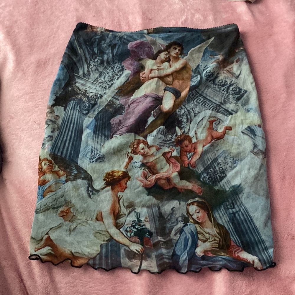 Cute romantic skirt✨💗size small